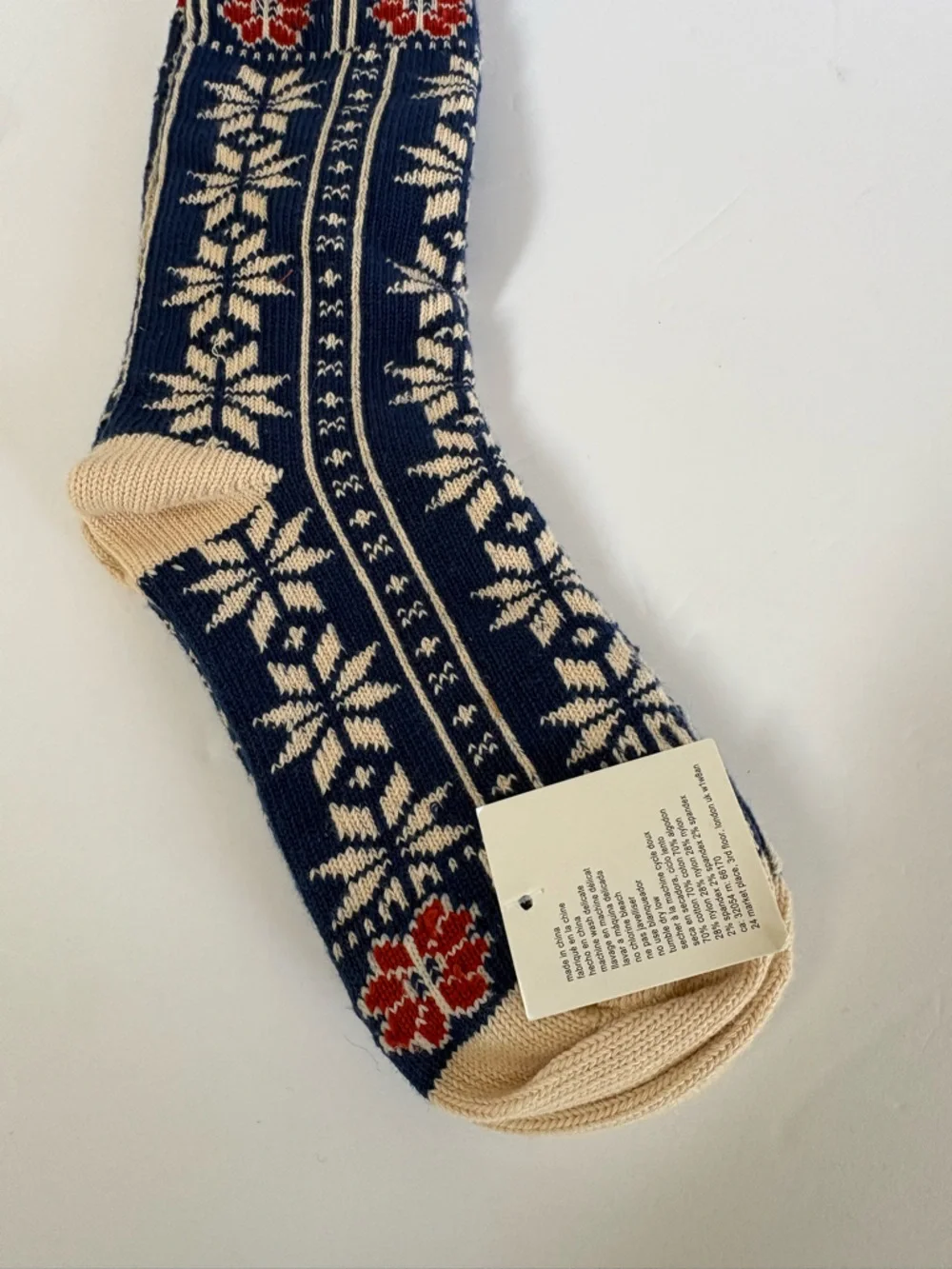 NWT Free People Nearly Nordic Socks